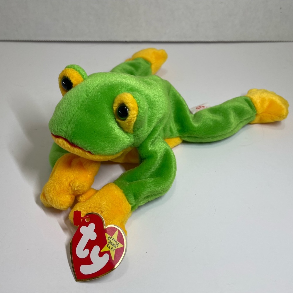 TY 1997 “Smoochy” the Frog Beanie Baby